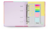 Caderno Fichário Argolado Com Elástico Color Match Ótima - comprar online
