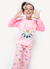 Pijama Manga Longa Menina Soft Coala Princess - Puket