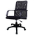 SILLA DE OFICINA HOME OFFICE MESH CON RUEDAS COLOR NEGRO