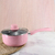 Set Ollas Fary Home Bateria Cocina 5 Piezas Antiadherentes Rosa - comprar online