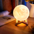 Lámpara Moon Velador de Luna 3D Luz de Noche - SHOPPY