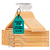 Pack X10 Percha De Madera Lustrada