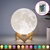 Imagen de Lámpara Velador Luna con Control Varios Colores Efecto 3D