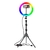 Aro De Luz LED Anillo Para Selfies Colores Con Trípode - comprar online