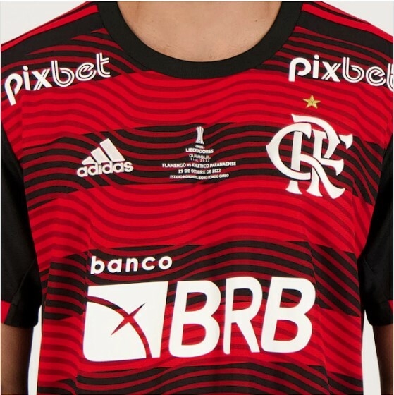 Camisa Flamengo 2022/23 Authentic - Final Libertadores