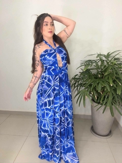 VESTIDO GIULIA - AZUL - loja online