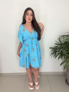 VESTIDO AGATHA - AZUL