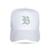 BONÉ BLCK SNAPBACK SQUARE BRANCO LOGO AZUL