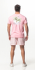Camiseta Summer Coqueiros Rosa - Mr Ocky