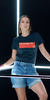 Camiseta Fala Comigo, BB Feminina (Preta) - comprar online