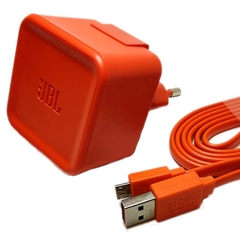 Carregador Jbl Com Cabo Micro USB 90cm Incluso Original Fonte Laranja - comprar online