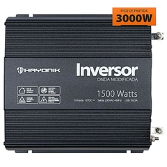 Inversor 1500w 12VDC 220V USB modif PW Hayonik
