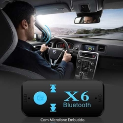 Imagem do Receptor Bluetooth Carro música P2 Adaptador sem fio Auxiliar