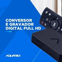 Conversor e gravador digital FULL HD DTV-9000s
