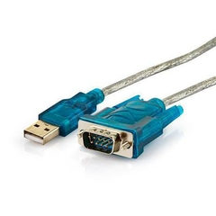 Cabo Adaptador USB para DB9 Serial RS232 Conversor 9 Pinos