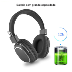 Fone de ouvido Sem fio para TV Bluetooth Headset com Mic SODO - VIPO Eletrônicos - Áudio e Vídeo