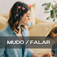 Fone de ouvido Sem Fio HC7 Mpow Bluetooth Com Microfone Headset callcenter - loja online