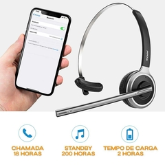 Fone de ouvido Sem Fio M5 Mpow Bluetooth Com Microfone + BASE DE CARREGAMENTO na internet
