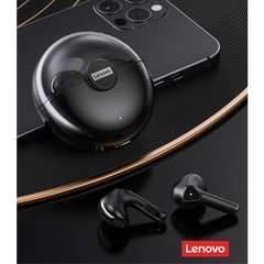 Fone sem fio Lenovo LP80 original TWS Bluetooth Redução de Ruído - Preto na internet