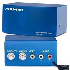 Imagem do Modulador Audio e Video para RF Mini Bivolt AQUARIO