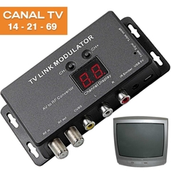 Modulador Audio e Video AV para RF Bivolt 110v-220v - VIPO Eletrônicos - Áudio e Vídeo