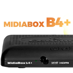 Receptor Parabólica Digital com RBS TV Century MIDIA BOX B4+ - VIPO Eletrônicos - Áudio e Vídeo