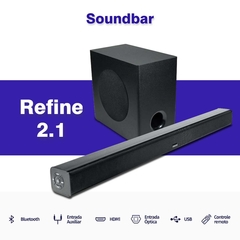 Soundbar Refine 2.1 FSR Bluetooth HDMI 320W RMS Frahm - comprar online