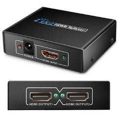 Divisor Hdmi Splitter 1x2 Full Hd 1080p com fonte