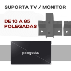 Suporte de Parede TV Brasforma 10 a 85 polegadas PT SBRU758 - loja online