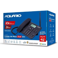 Telefone Celular de mesa Rural Fixo DUAL CHIP CA42S - loja online