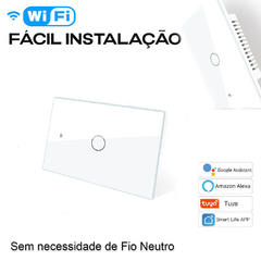 Tomada Inteligente (por Toque) para Alexa Google Home Wifi RF433 Sem Neutro - VIPO Eletrônicos - Áudio e Vídeo