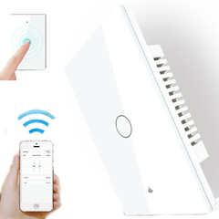 Tomada Inteligente (por Toque) para Alexa Google Home Wifi RF433 Sem Neutro