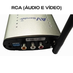 Transmissor de Video Sem fio TV RCA Extensor Trocar Canal Wireless* na internet