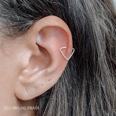 PIERCING TRIANGULO LISO 10 MM