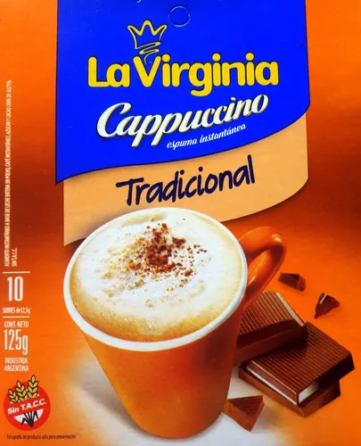 Cappuccino Instantaneo La Virginia 10 Sobres Individuales