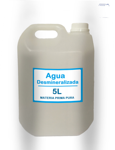 Agua Desmineralizada 5 Lts Materia Prima Belgrano Caba