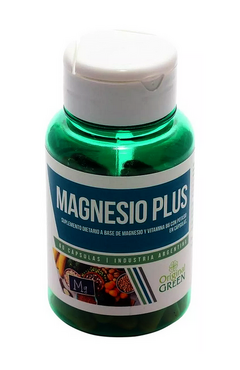 Magnesio + Potasio Original Green 60 Cápsulas Belgrano Caba (CONSULTAR STOCK)