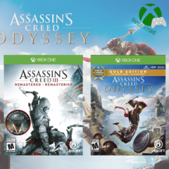 Assassins Creed Odyssey Gold Edition DLC + Assassins Creed 3 Remastered + Assassin's Creed Liberation Remastered - comprar en línea