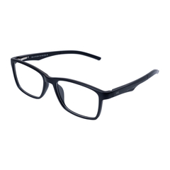 Óculos de Grau Masculino Empório Glasses Preto Fosco Clássico EG3178 C15 55