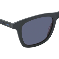 Óculos de Sol Masculino Hugo Boss Cinza Fosco Retangular/Redondo HG1065S 8HTKU 51