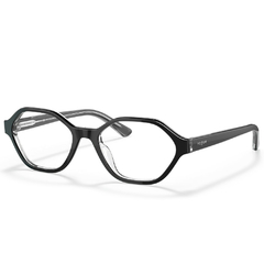 Óculos de Grau Infantil Vogue Preto Cristal Geométrico VY2007 W827 48