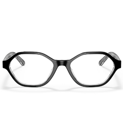 Óculos de Grau Infantil Vogue Preto Cristal Geométrico VY2007 W827 48