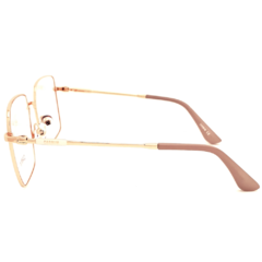 Armação para Óculos Feminino Carmim Rosé Quadrado CRM41966 C4 54