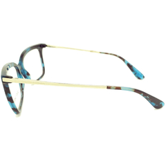 Armação para Óculos Feminino Dolce&Gabbana Verde Mesclado Quadrado DG3261 2887 53