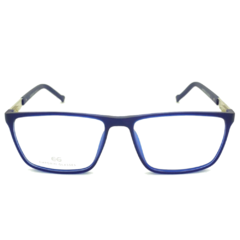 Armação para Óculos Feminino Empório Glasses Azul Cristal Retangular EG3340 C13 54 - comprar online