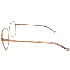 Armação para Óculos Feminino Empório Glasses Bronze Geométrico EG4158 C4 54