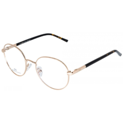 Armação para Óculos Feminino Empório Glasses Dourado Redondo EG4090 C1 51