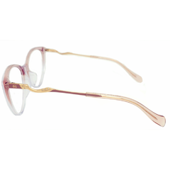 Armação para Óculos Feminino Empório Glasses Lavanda Cristal Gatinho EG3352 C9 53