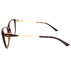 Armação para Óculos Feminino Empório Glasses Marrom Gatinho EG3225 C4 53