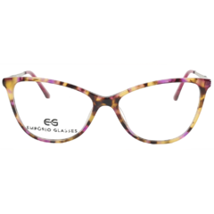Armação para Óculos Feminino Empório Glasses Mesclado Gatinho EG765 C7 55